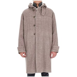 Valstar, Heren, Mantels, Grijs, Maat: L Wol,