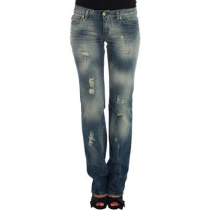 Roberto Cavalli, Dames, Jeans, Blauw, Maat: W26 Denim,