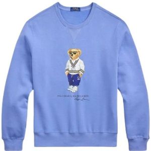 Polo Ralph Lauren - Sweatshirt - Blauw - Katoen - Cotton Polo Bear