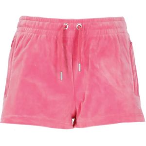 Juicy Couture, Dames, Korte broeken, Roze, Maat: XS