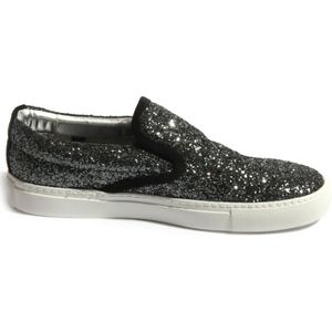 P448, Dames, Schoenen, Grijs, Maat: 35 EU Leer,