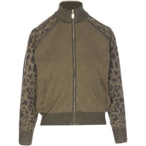 Liu Jo, Dames, Sweatshirts & Hoodies, Groen, Maat: S