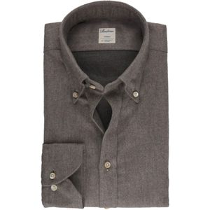 Stenströms, Heren, Overhemden, Bruin, Maat: XL