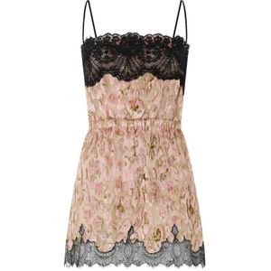 Roberto Cavalli, Dames, Jurken, Veelkleurig, Maat: XS Zijde,