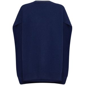 Etro, Dames, Truien, Blauw, Maat: M Wol,