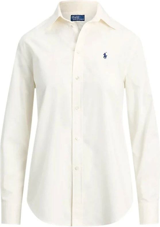 Polo Ralph Lauren - Overhemd - Beige - Katoen - Lange Mouwen