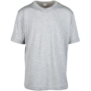 Eleventy, Heren, Tops, Grijs, Maat: 2XL Wol,