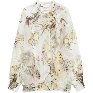 Genny, Dames, Blouses & Shirts, Veelkleurig, Maat: XS