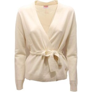 Sun68, Dames, Truien, Wit, Maat: XL