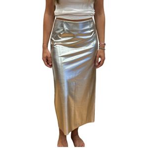 Scaglione, Dames, Rokken, Grijs, Maat: S