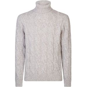 Eleventy, Heren, Truien, Grijs, Maat: S Wol,