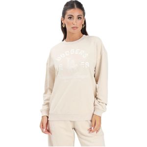 New Era - LA Dodgers MLB - Grafische Trui - Beige - Dames