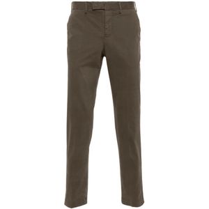 PT Torino, Heren, Broeken, Bruin, Maat: S Katoen,
