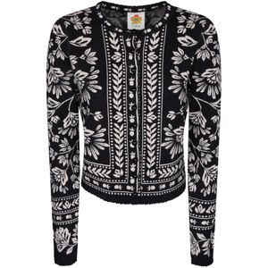 Farm Rio, Dames, Truien, Zwart, Maat: M Viscose,