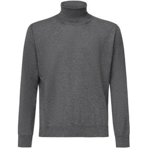 Eleventy, Heren, Truien, Grijs, Maat: S Kasjmier,