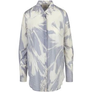 Alessia Santi, Dames, Blouses & Shirts, Veelkleurig, Maat: M Katoen,