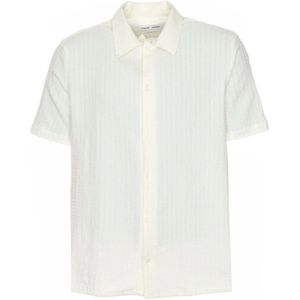 Samsøe Samsøe, Heren, Overhemden, Wit, Maat: S