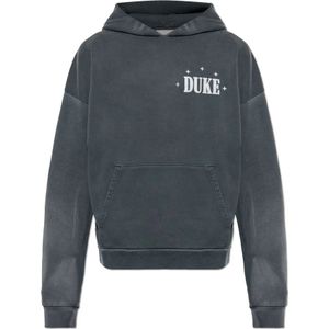 Duke + Dexter, Heren, Sweatshirts & Hoodies, Grijs, Maat: M Katoen,