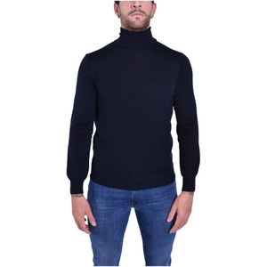 Kangra, Heren, Truien, Blauw, Maat: L Wol,