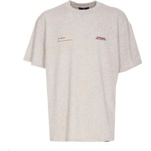 Represent, Heren, Tops, Beige, Maat: L Katoen,