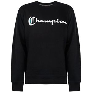 Champion, Heren, Sweatshirts & Hoodies, Zwart, Maat: L Katoen,