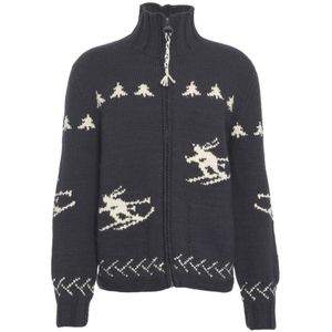 Frantic, Heren, Truien, Blauw, Maat: M Leer,