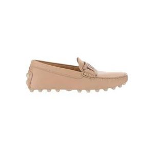 Tod's Loafers , Beige , Dames , Maat: 39 EU