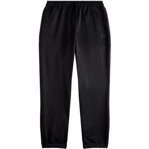 Fred Perry, Heren, Broeken, Zwart, Maat: L