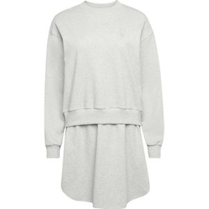 JW Anderson, Dames, Jurken, Grijs, Maat: M Katoen,