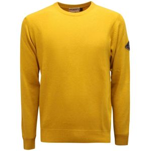 Roy Roger's, Heren, Truien, Geel, Maat: S Wol,