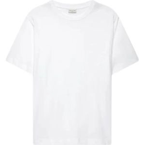 Dries Van Noten, Heren, Tops, Wit, Maat: M Katoen,