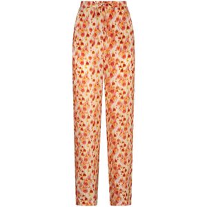 Max Mara Studio, Dames, Broeken, Veelkleurig, Maat: S Katoen,