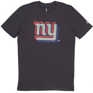 New Era, Heren, Tops, Grijs, Maat: M Katoen,