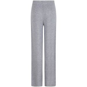 Max Mara, Dames, Broeken, Grijs, Maat: S Wol,