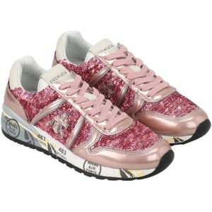 Premiata Diane Paillet Sneakers , Pink , Dames , Maat: 36 EU