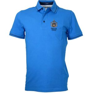 Aeronautica Militare, Heren, Tops, Blauw, Maat: 3XL Katoen,