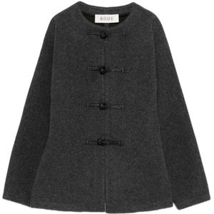 Róhe, Dames, Truien, Grijs, Maat: M Wol,