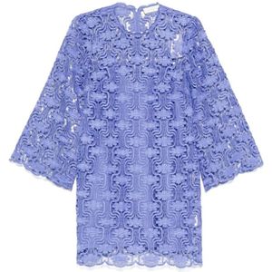 Zimmermann, Dames, Jurken, Paars, Maat: XS Poliester,