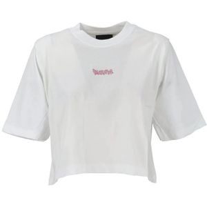 Disclaimer, Dames, Tops, Wit, Maat: XS Jersey,