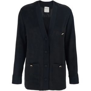 Forte Forte, Dames, Truien, Zwart, Maat: XS