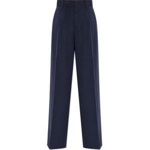 Dsquared2, Dames, Broeken, Blauw, Maat: 3XS Wol,