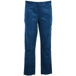 Aspesi, Heren, Broeken, Blauw, Maat: M Katoen,