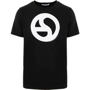 Acne Studios, Heren, Tops, Zwart, Maat: L