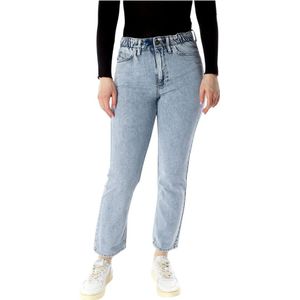 Lee, Dames, Jeans, Blauw, Maat: W26 L33 Denim,