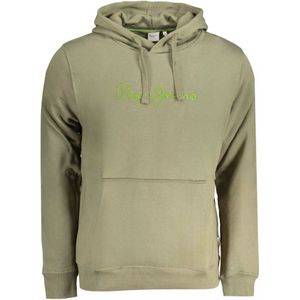 Pepe Jeans, Heren, Sweatshirts & Hoodies, Groen, Maat: S Katoen,