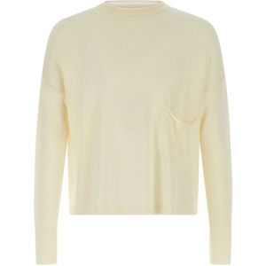 Ma'ry'ya, Heren, Truien, Wit, Maat: M Wol,