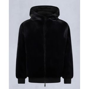 Moose Knuckles, Heren, Sweatshirts & Hoodies, Zwart, Maat: S