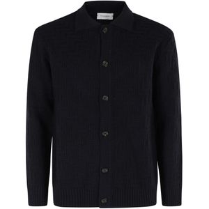 Paolo Pecora, Heren, Truien, Blauw, Maat: XL