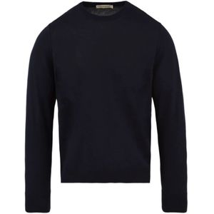 Filippo De Laurentiis, Heren, Truien, Blauw, Maat: 2XL