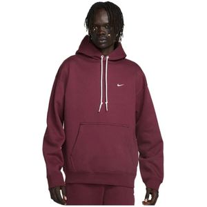 Nike Swoosh Fleece Hoodie , Purple , Heren , Maat: L